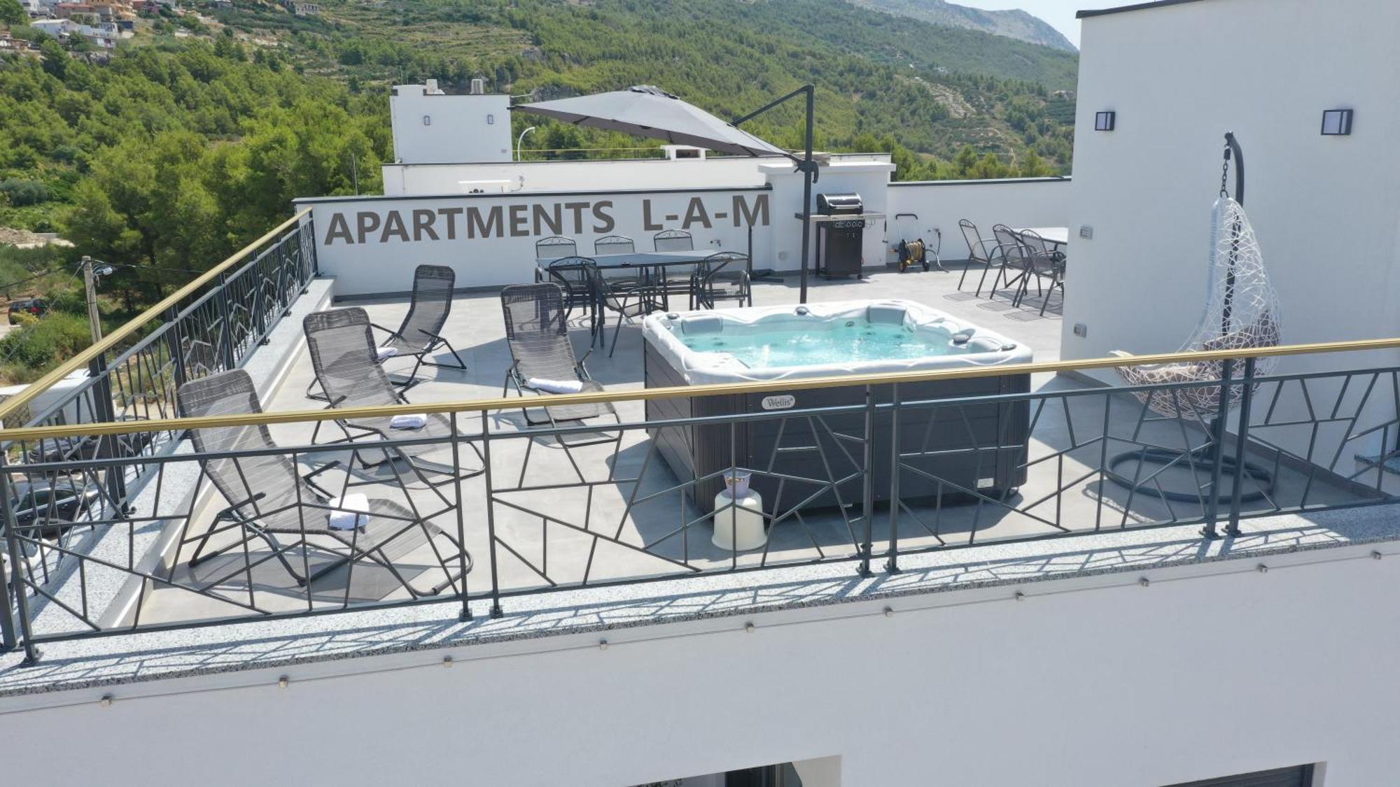 Apartments L-A-M Podstrana Exteriér fotografie